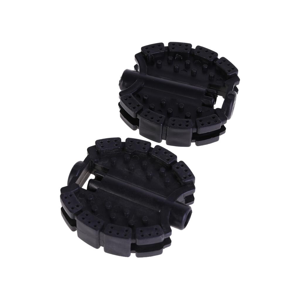 1 paire de pédales de vélo pour enfants, remplacement de Tricycle, outils de cyclisme antidérapants, et directe: Black