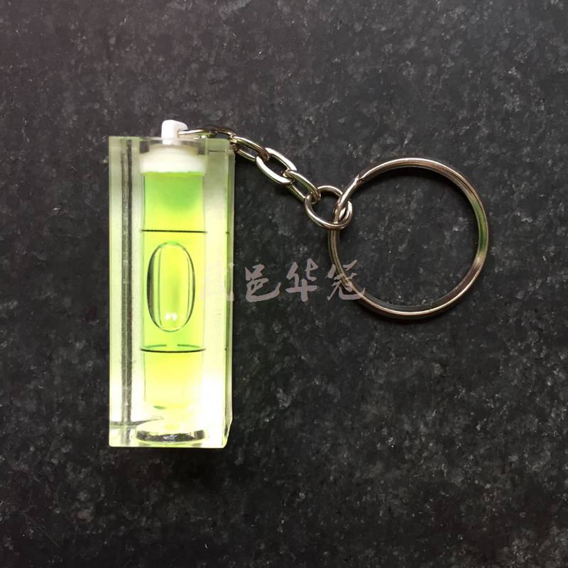 HACCURY Magnetic Level key chain Level Measuring Instrument Three Colors