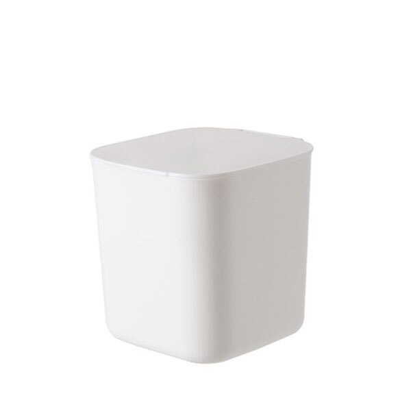 Countertop Storage Box Laundry Beads Container Multi-use Laundry Powder Box with Lid Washing Room Organizer: white