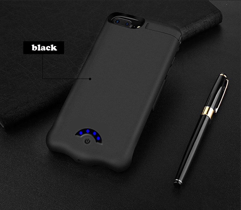 10000Mah Slanke Ultra Dunne Batterij Oplader Voor Iphone 8 7 6 S 6 S Plus Power Bank backup Charger Case Voor Iphone 6 6s 7 8