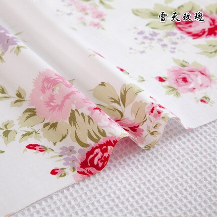 100cm * 160 cm/teil, alle baumwolle Köper stoff, kleine garten blume kleidung, bettwäsche, kissen stoff, DIY kleine handgemachte Material: 3