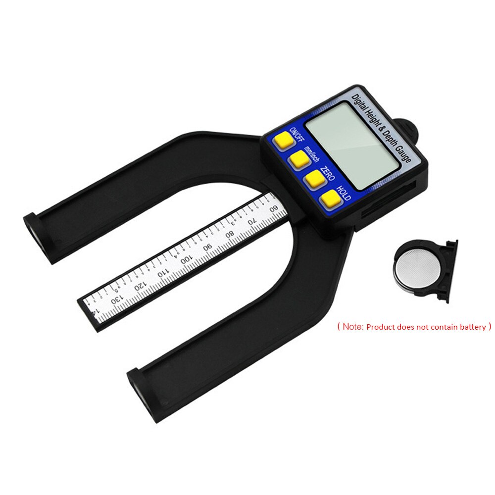 Digital woodworking table saw height gauge 0-80mm depth gauge height depth gauge Digital display vernier caliper