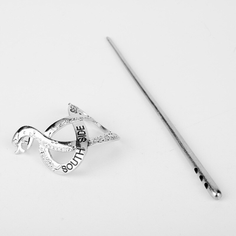 Schlange förmigen Jahrgang Haarnadel und Haarnadel Jahrgang Silber Ebene Haar Zubehör Haarnadel retro Haar Stifte KäFeige Femme Schmuck