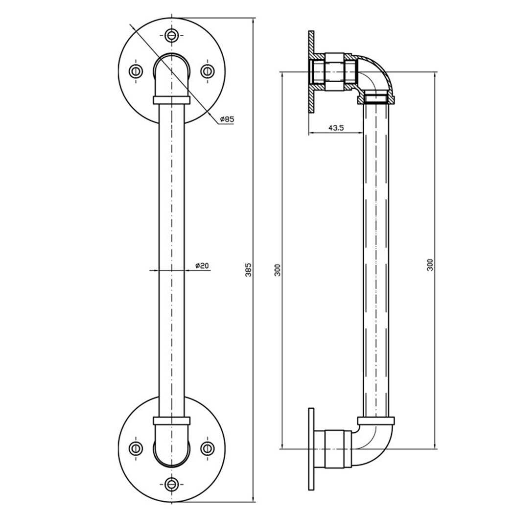 Schuifdeuren Schuur Deur Pull Flush Handvat Gate Hardware Set Ijzer Mat Zwart Schuifdeuren Schuur Deur Pull Handvat Sliding Kast Gate kast