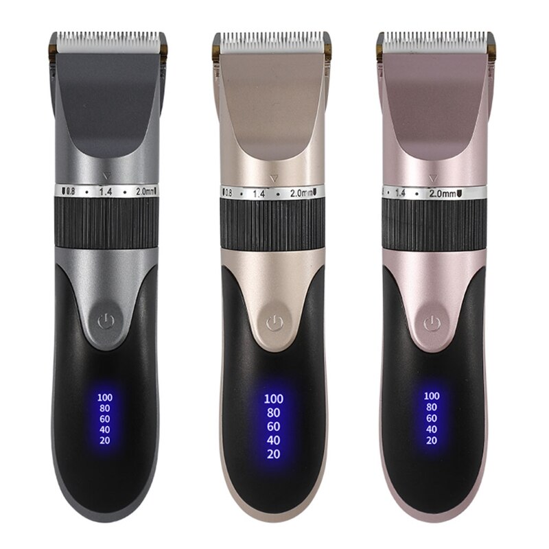 Hair Clippers Barber Shavers Machine 5-Speed Rechargeable Cordless Haircutting Tools