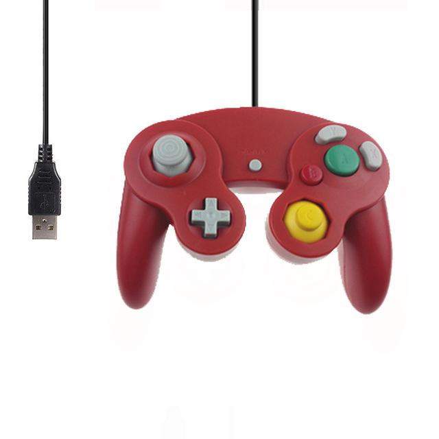 Hobbylane Voor Gamecube Pc Usb Bedraad Trillingen Controller Joypad Joystick Voor Nintend Gamepad Voor Ngc Gc Mac Computer Gamepad D29