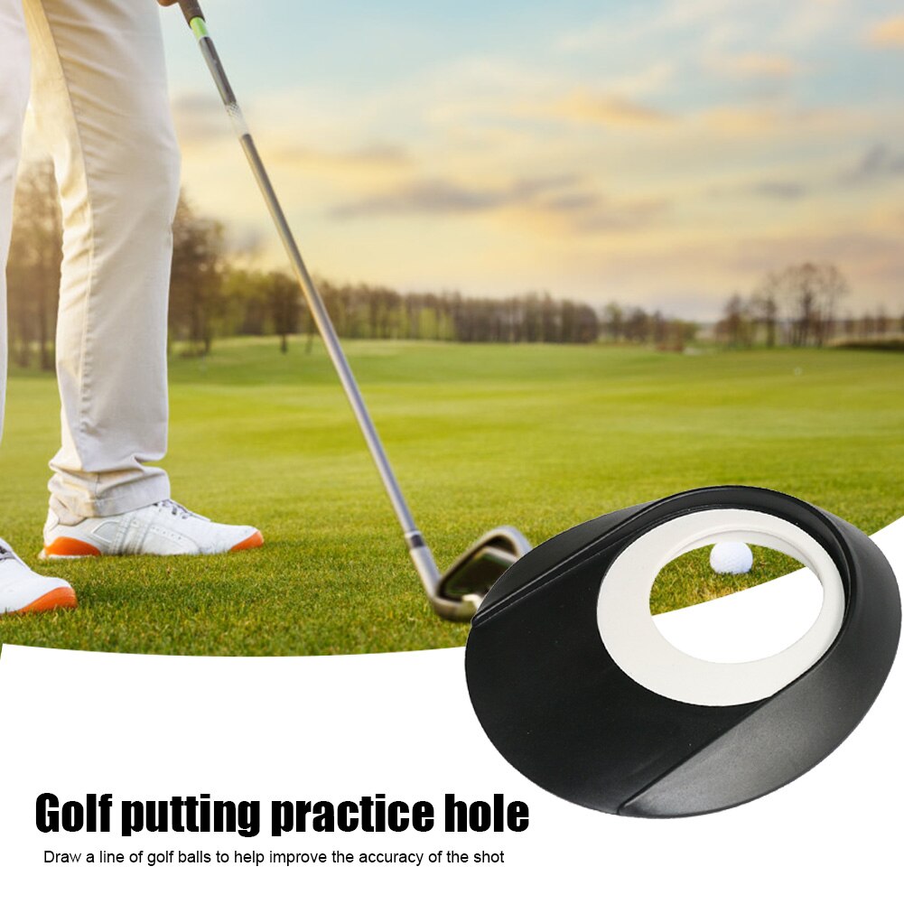 Golf Putting Cup Hole Practice Training Outdoor Device Indoor Golf Trainer Aids for Outdoor Exercise Sport Ornaments