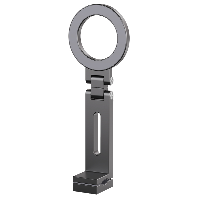 Universal Magnetic Phone Holder Travel Essentials Flexible Rotation Hands-Free Airplane Phone Mount for Phone: GRAY