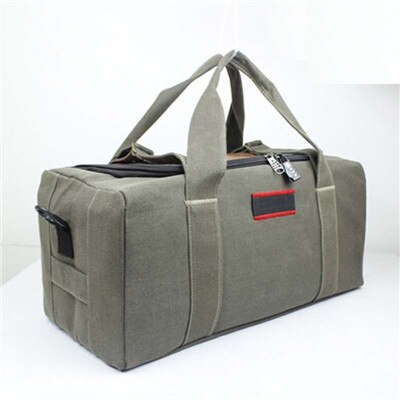 Brand New 2022 borsa da viaggio per uomo borsa da viaggio Casual in tela di alta qualità borse per bagagli di grande capacità dimensioni 53*27*27cm: Cachi