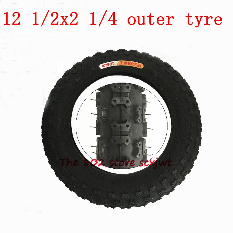 Lyn 12 1 / 2 x 2 1 / 4( 57-203)  cykel ydre dæk indvendig slange 12 tommer foldebil voksen buggy dæk: Ydre dæk