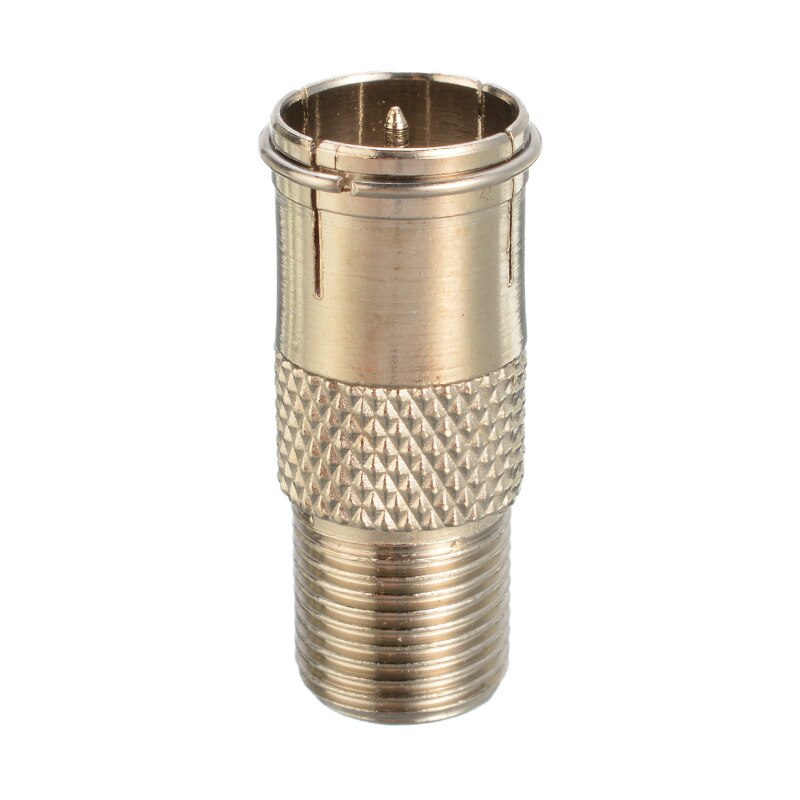 10 Pcs/lot F Quick Plug To F Socket Cable Type F Connector Male Plug To Female SAT TV Adapter Connecter