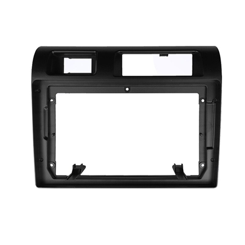 Android 2 Din Head Unit Car Radio Fascia Dashboard Panel DVD/CD Trim Installation Frame Kit For TOYOTA Land Cruiser Pickup +: black frame