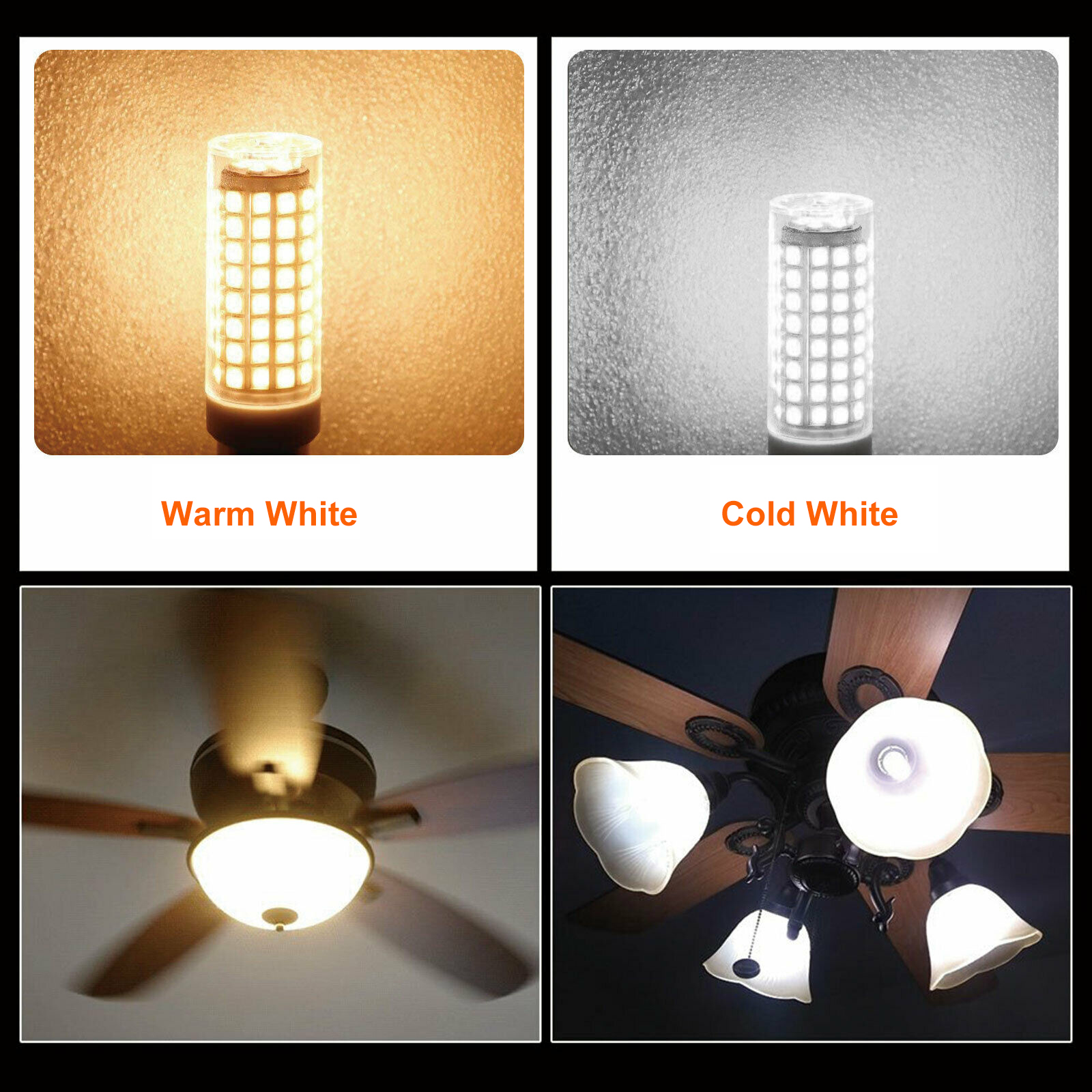 Luces LED regulables BA15D E11 E12 E14, minibombillas de maíz de cerámica de 136 LED, 15W, reemplaza las lámparas halógenas de 150W, 220V, para candelabro doméstico