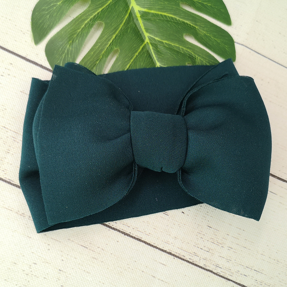 Baby Meisje Hoofdbanden Haarband Baby Hoofdband Bladerdeeg Bandeau Bebe Fille Bullet Stof Boog Knoop Headwraps Tulband Baby Haar Accessoires