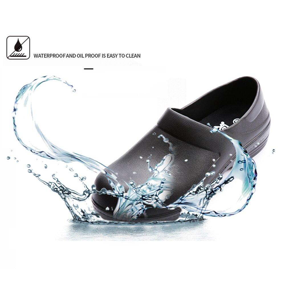 Chef Schoenen Slip Slijtvaste Keuken Schoenen Restaurant Kantine Cafe Bakkerij Chef Ober Wearable Schoonmaken Werk Schoenen