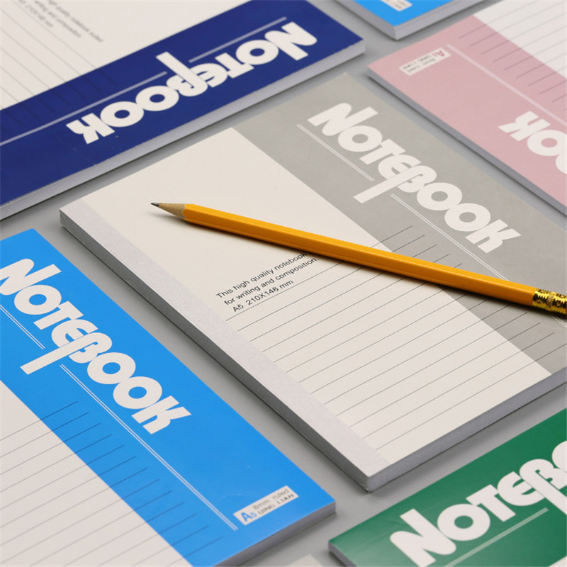 A5 office supplies notebook stationery a5 student book simple exercise book thick soft face copy notepad