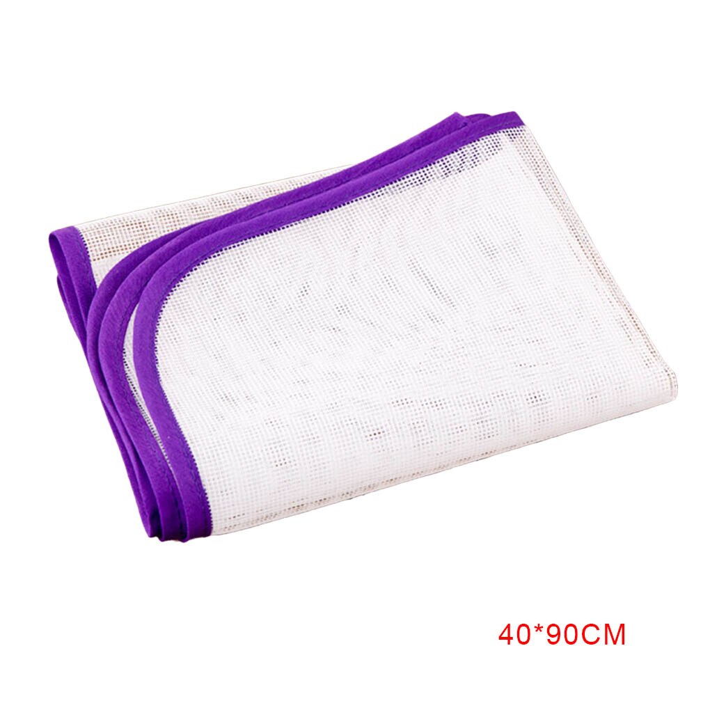 Ironing Pad Heat Resistance Mesh Cloth Foldable Clothes Mesh Cover Home Ironing Mat Color Random