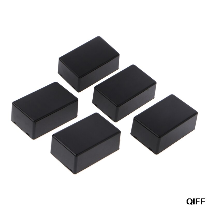 5Pcs Plastic Electronic Project Box Enclosure Instrument Case DIY 70x45x30mm for electronic projects power supply units: 1AA300154-BK