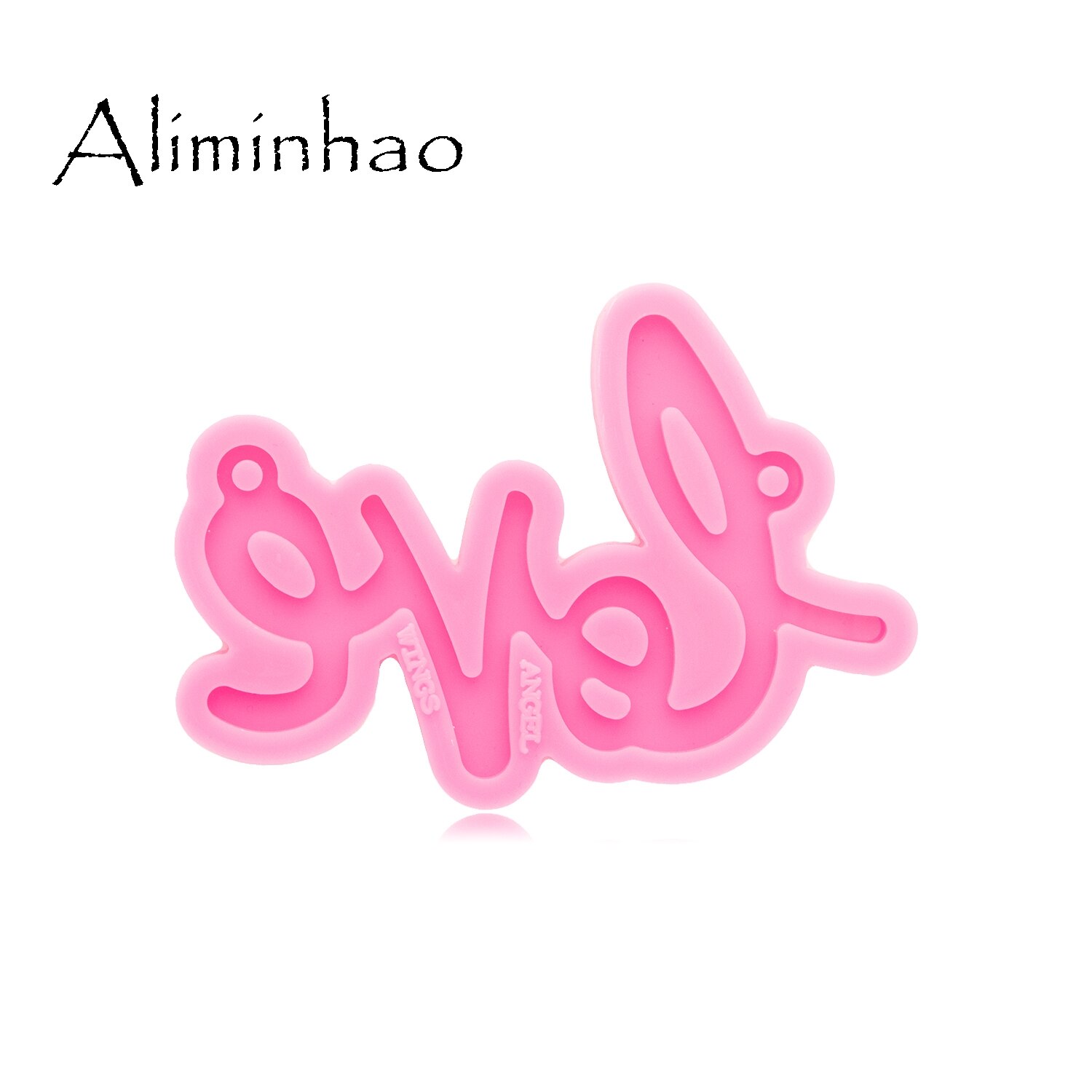 Dy0744 superglanzende s/l liefdesbriefvormmal van hars, siliconen mal voor doe-het-zelf kettingen, sieraden, epoxy knutselmal