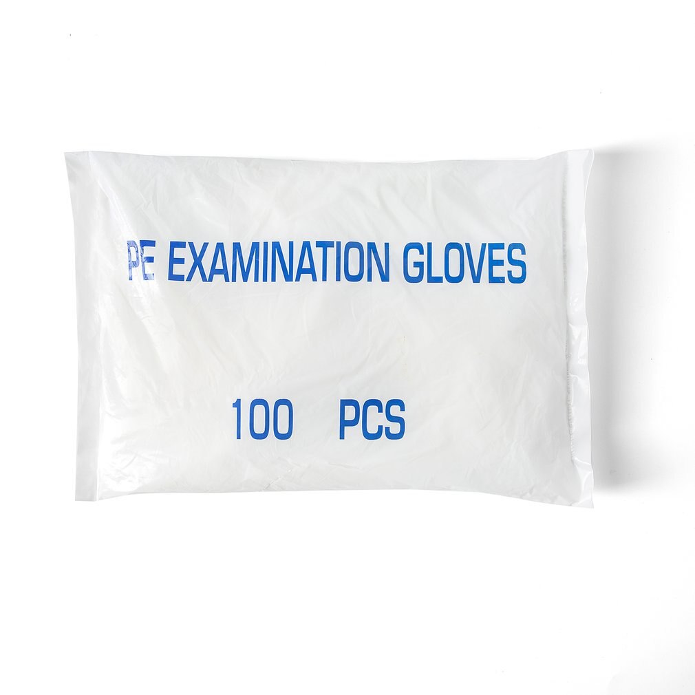 100 Stks/set Food Grade Wegwerp Pvc Handschoenen Anti-Statische Plastic Handschoenen Voor Voedsel Schoonmaken Koken Keuken Accessoires