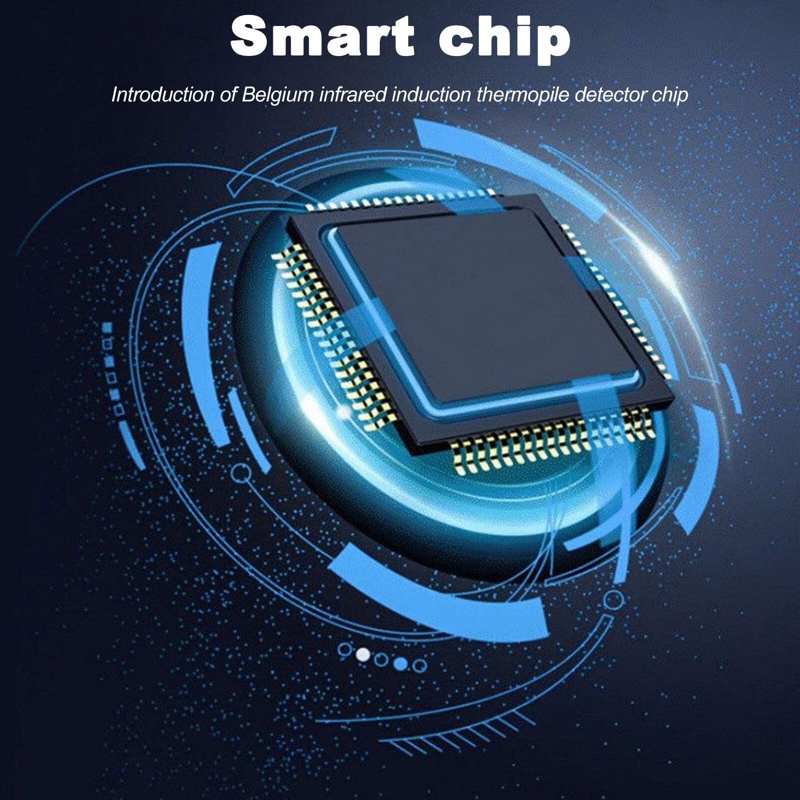 Forehead Thermometer Intelligent Non-contact IR Infrared Temperature Termometro Measurement °C/°F High Temperature Buzzer Alarm