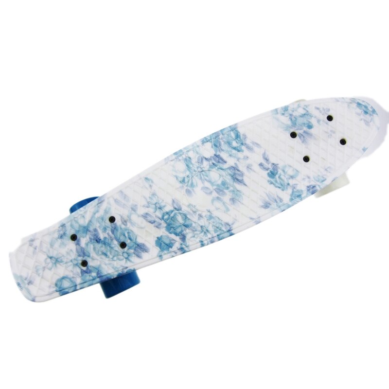 Penny Board Skateboard Complete Mini Cruiser Retro Skateboard for Kids Boys Four Wheel Skateboard Outdoor Sports: Default Title