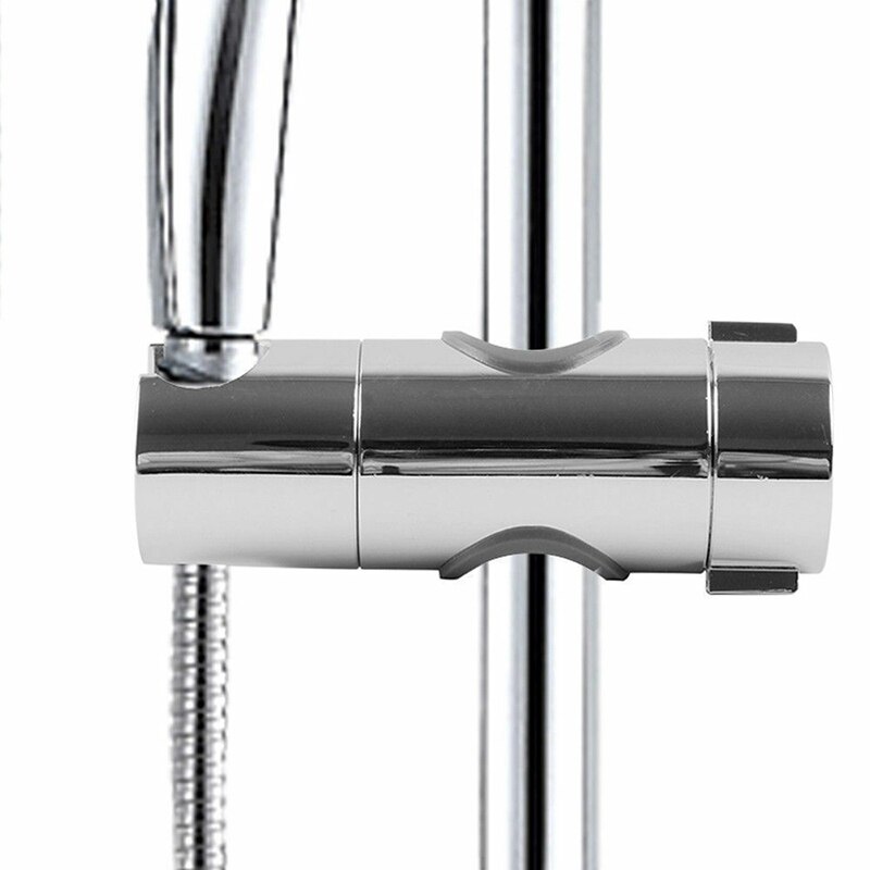 Justerbar håndbruser rail hoved beslag holder til glidebøjle skyder klemme badeværelse justerbar skinneskyder