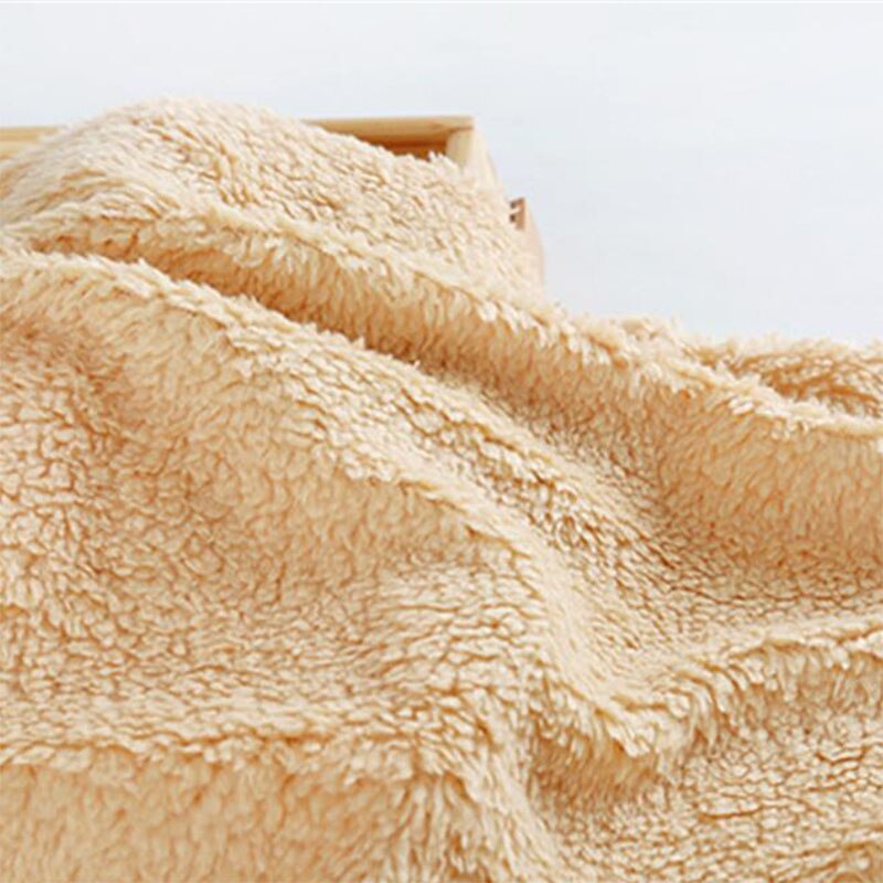 Tissu en laine d'agneau 50x160cm, peluche velours pour vêtements, jouets faits à la main, textiles de maison: 8
