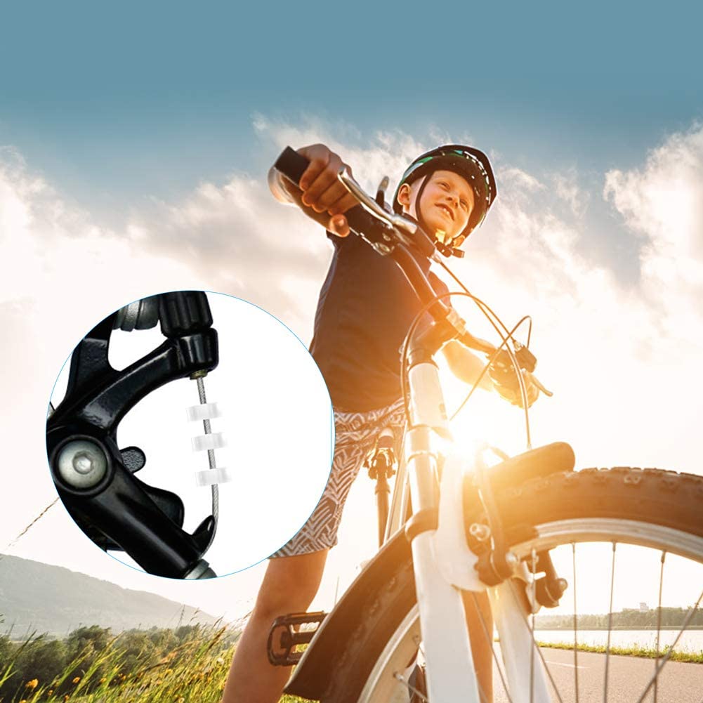 10PCS bicycle shift cable, bicycle shift cable kit for mountain and road bikes, free assembly accessories