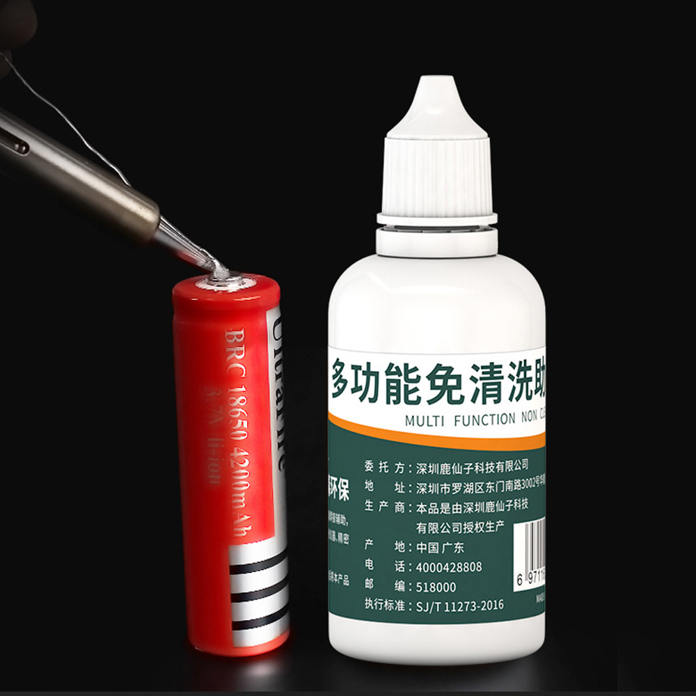 Multifunctional Liquid Flux 50ml Safe Environmental Metal Welding Tool Repair/Rework Flux Solder For Stainless Steel/Copper/Iron