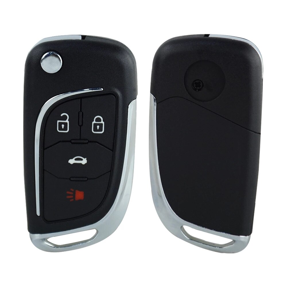 Okeytech-carcasa de llave remota de coche con tapa modificada, 2/3/4/5 botones, para Lova Chevrolet Aveo Cruze, Opel, Vauxhall, Zafira, Astra, Insignia