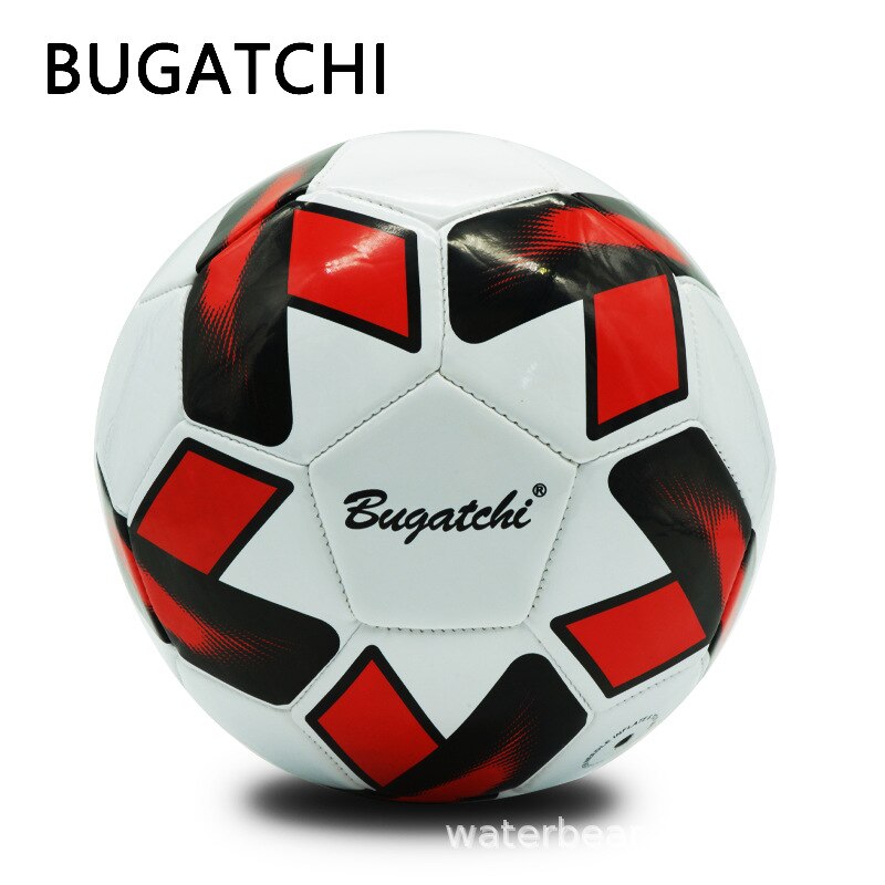 Soccer Ball Sizes 3 4 5 Practice Traditional Balls For Kids Youth Adults Training PVC Competition Football: Red Size 4
