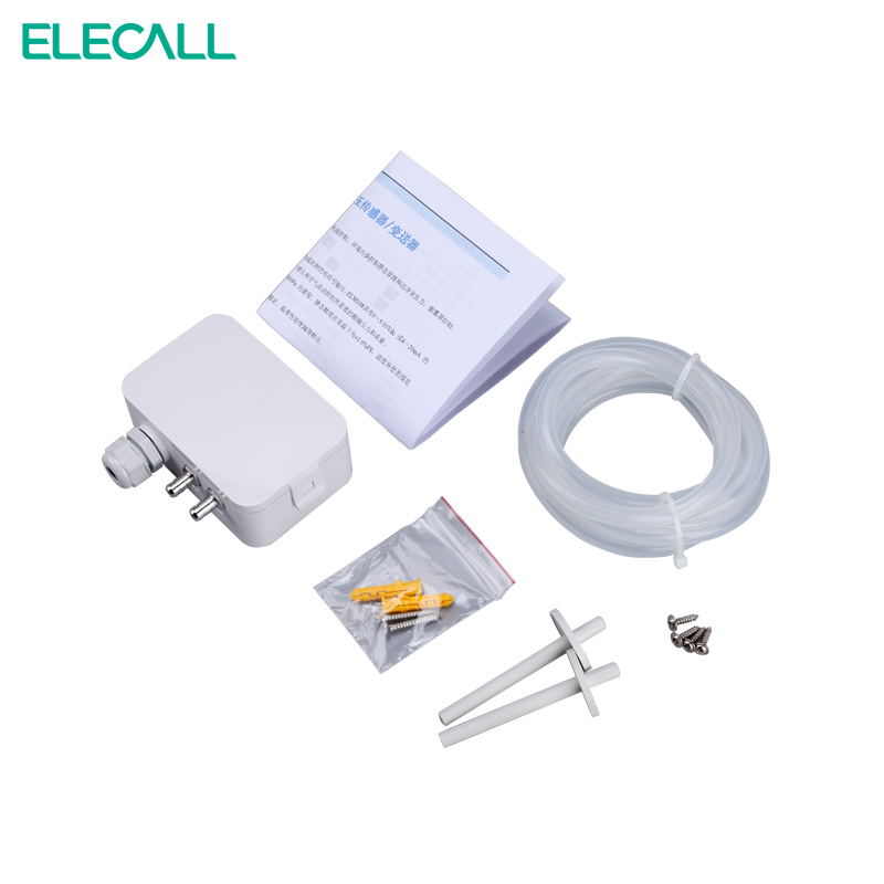 Elecall elm 108 mikro differenstryk transmitter lufttryk transmitter tryksensor 0-5000pa 0-10v