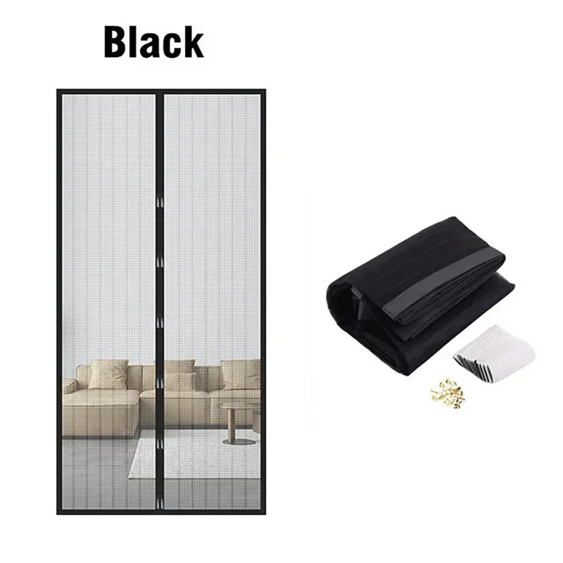 Magnetische Anti Muggen Gordijnen Automatische Sluitende Scherm Deur Raam Netto Insect Proof anti muggen deur klamboe cortinas: 3*2.6 / green