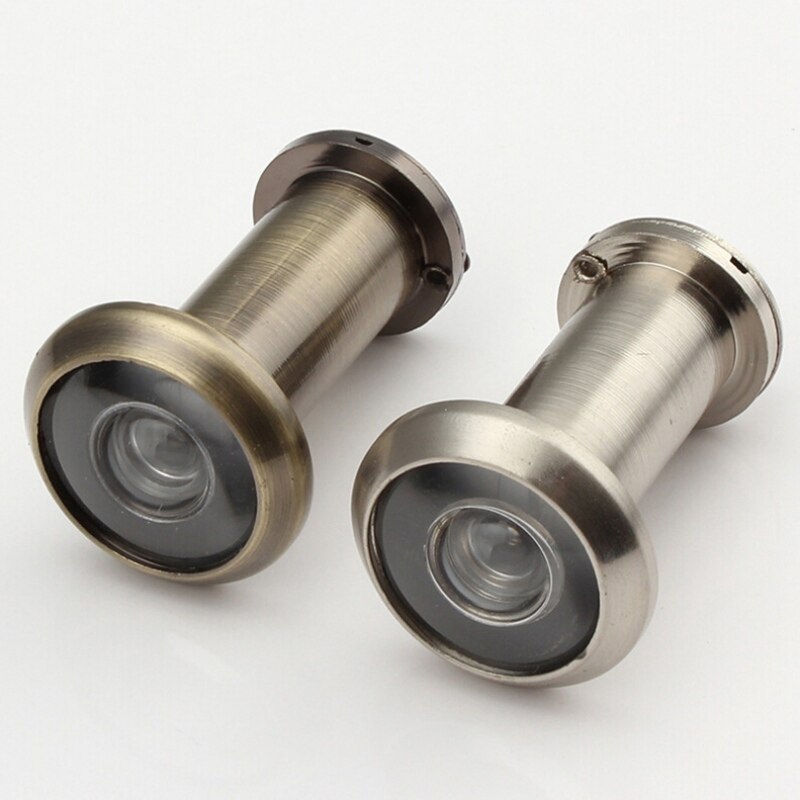 Safety Door Viewer Peephole Front Door Viewer With Privacy Cover 180-Degree Door Viewer