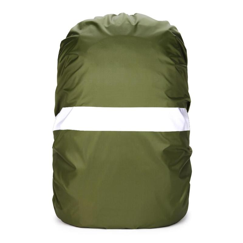 Impermeable ajustable mochila resistente al polvo bolsa de cubierta de lluvia de polvo: Azul real