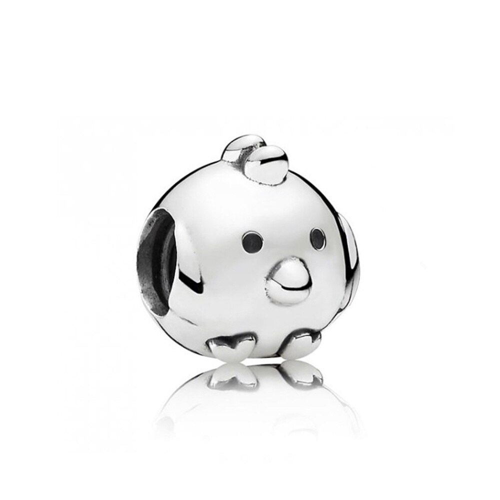 Moda nowy 100% 925 Sterling srebrna sowa ryby żaba i inne kolekcja zwierząt Charm Stringing Diy bransoletka biżuteria prezent: 10