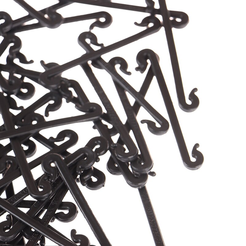 50 stuks wijnstokbevestiging, gesp, haak, planten, groente-entclips, landbouwkasbenodigdheden