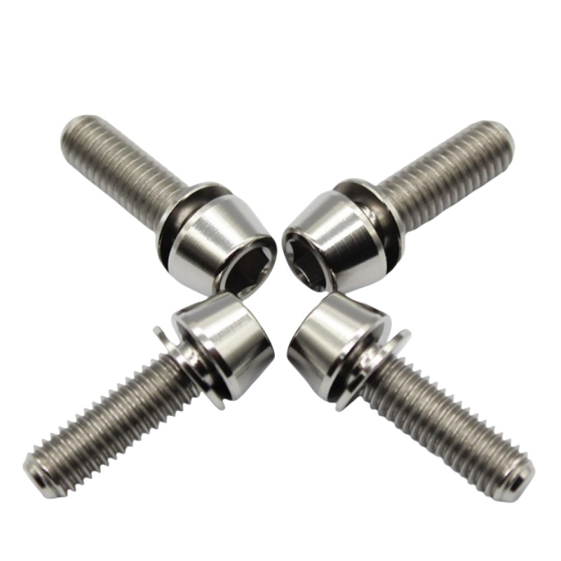 Fahrrad Lenkung Lenker Vorbau Schrauben Bolzen Bunte Edelstahl M5 * 20mm M6 * 20mm fahrrad Vorbau Schrauben/Abstandshalter Teile
