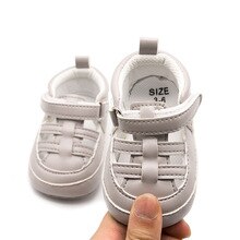 Zomer Baby Boy Schoenen Ademende Sneakers Anti-Slip Holle Schoenen Peuter Zachte Zolen Sandalen