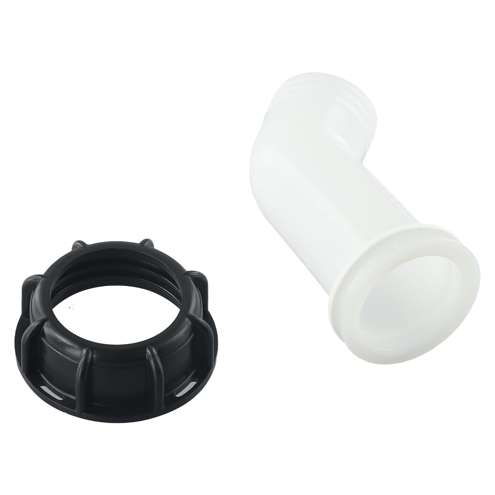 Tubo de desviación de drenaje del tanque de agua de rosca, boquilla de drenaje de 45mm y 40mm, accesorios de válvula de tanque IBC, accesorios de grifo de riego de jardín