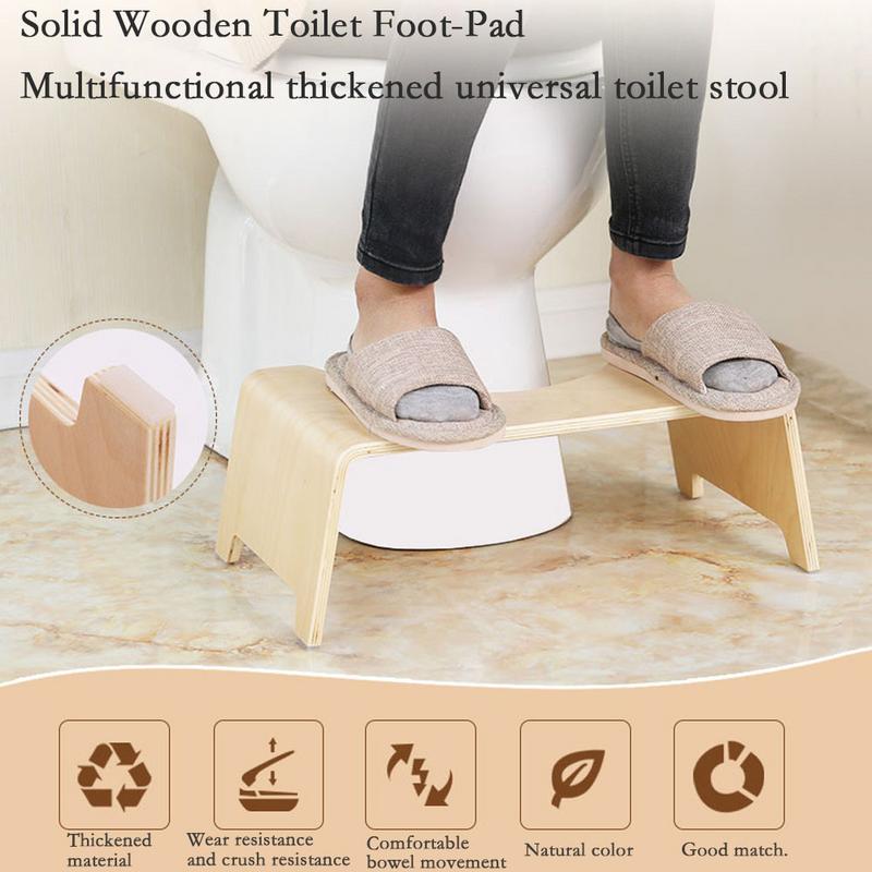 Toilet Seat Poef Huishoudelijke Multifunctionele Wc Kruk Antislip Verhoogde Verdikte Kruk Voet Kruk Squatty