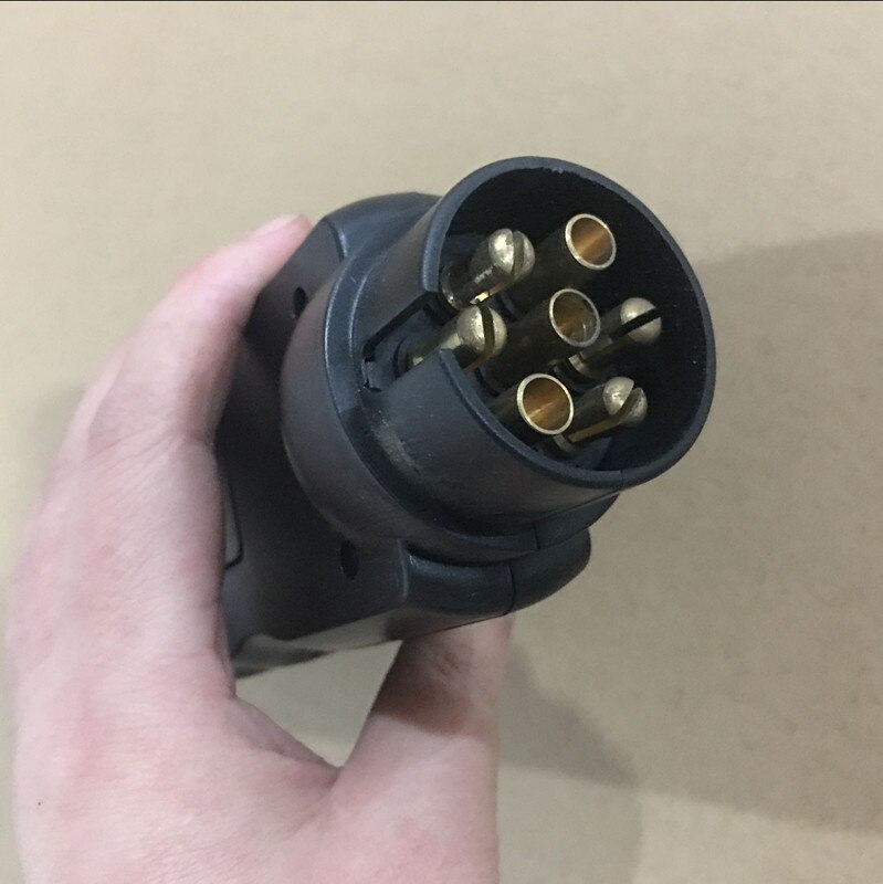 7 pins elektrisk tilhenger tester, stikkontakt bil trekker 12v ego henger
