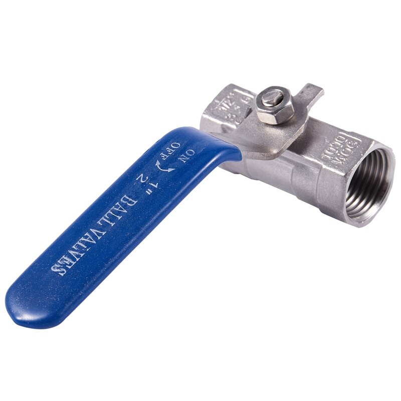 1/2 "stainless steel internal thread lever handle ball valve