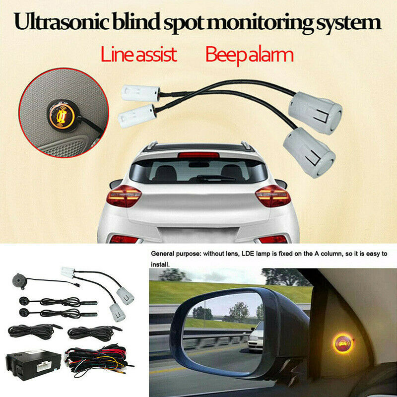 Auto blind Überwachung System Ultraschall Sensor Abstand Unterstützen Fahrbahn Ändern