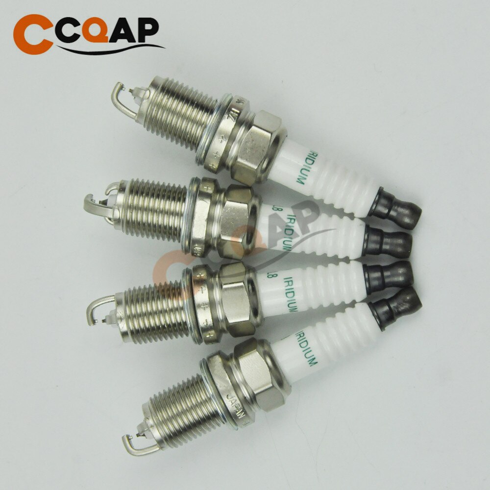 4PCS 90919-01284 FK16BR-AL8 Iridium Spark Plug For Toyota Sienta NHP170 Prius NHP10 9091901284 FK16BRAL8