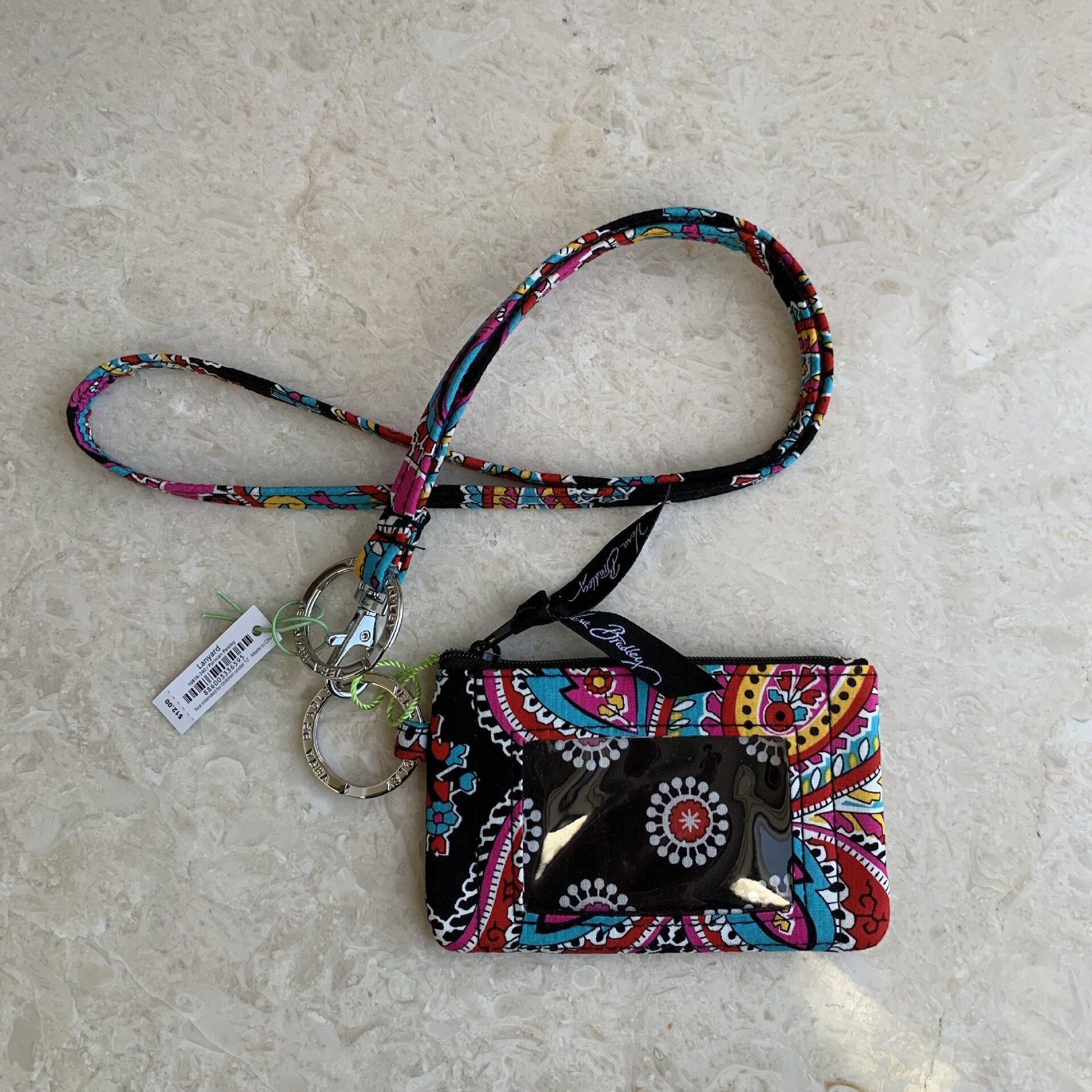 VB ID Card Holder Card Case Credit Chest Hanging Neck Strap Lanyards Keychain Pass Hang Rope Coin Purse: 20