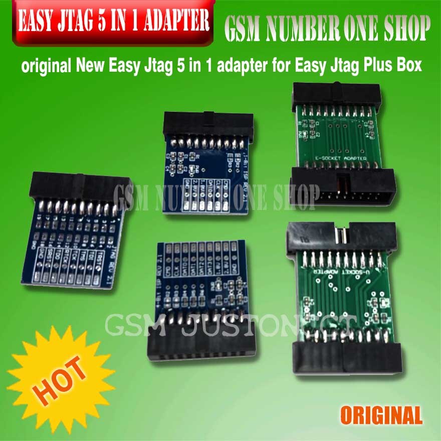 2022 Original Z3x Easy Jtag 5 In 1 Adapter For Z3x-Easy Jtag Box / Plus ...