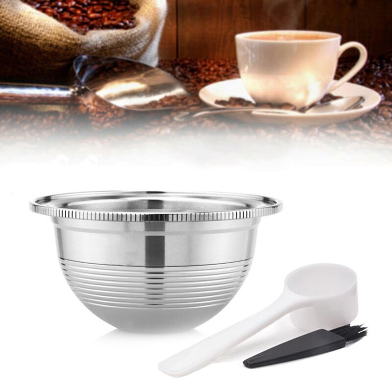 Kaffepude kapsler kop scoop børste til nespresso vertuoplus bnv 450 wht 1 buc 1 til delonghi env 150 udskiftning
