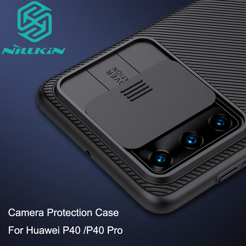 Camera Protection Case For Huawei P40 /P40 Pro /plus NILLKIN Slide Protect Cover Lens Protection Case For Huawei P40 P40 Pro